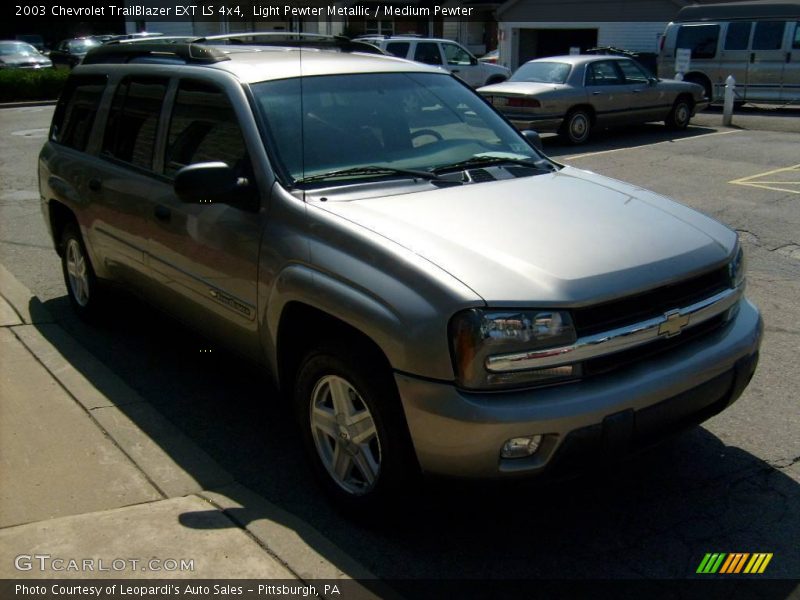 Light Pewter Metallic / Medium Pewter 2003 Chevrolet TrailBlazer EXT LS 4x4