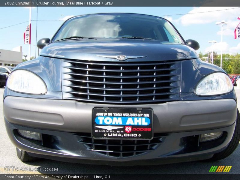 Steel Blue Pearlcoat / Gray 2002 Chrysler PT Cruiser Touring