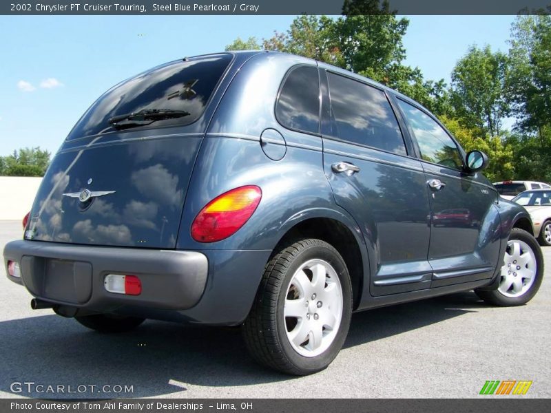 Steel Blue Pearlcoat / Gray 2002 Chrysler PT Cruiser Touring
