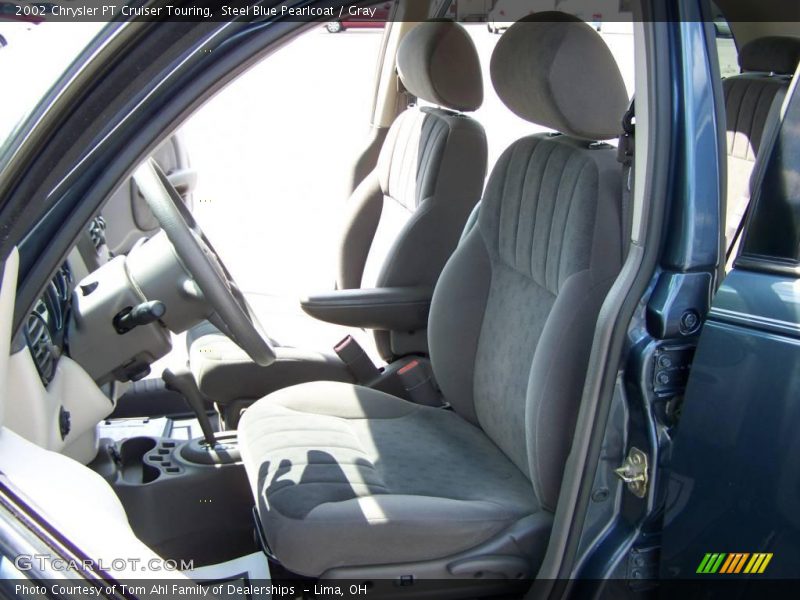 Steel Blue Pearlcoat / Gray 2002 Chrysler PT Cruiser Touring