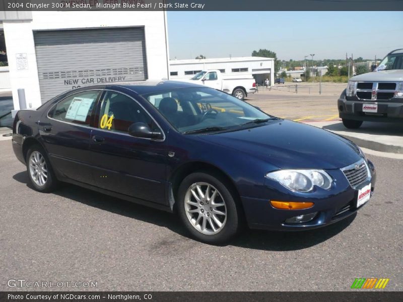 Midnight Blue Pearl / Dark Slate Gray 2004 Chrysler 300 M Sedan