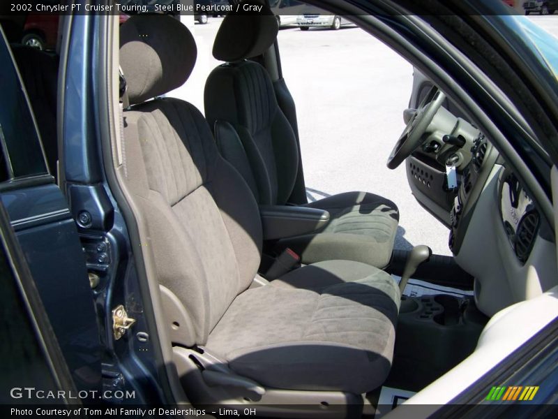 Steel Blue Pearlcoat / Gray 2002 Chrysler PT Cruiser Touring
