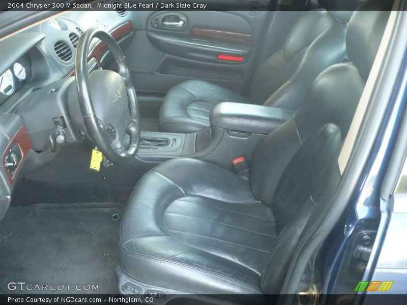 Midnight Blue Pearl / Dark Slate Gray 2004 Chrysler 300 M Sedan