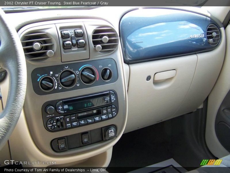 Steel Blue Pearlcoat / Gray 2002 Chrysler PT Cruiser Touring