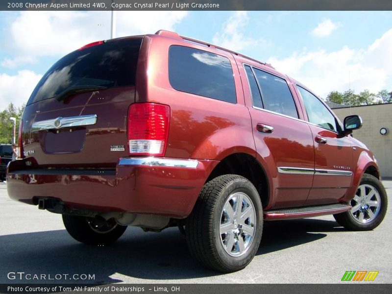Cognac Crystal Pearl / Light Graystone 2008 Chrysler Aspen Limited 4WD
