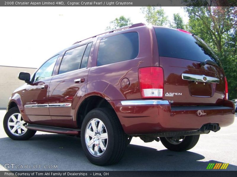 Cognac Crystal Pearl / Light Graystone 2008 Chrysler Aspen Limited 4WD