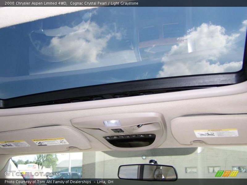 Cognac Crystal Pearl / Light Graystone 2008 Chrysler Aspen Limited 4WD