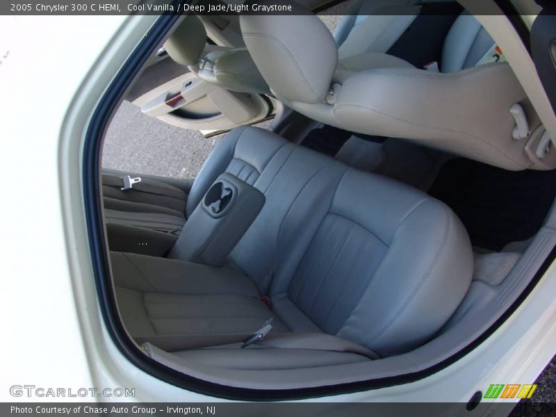 Cool Vanilla / Deep Jade/Light Graystone 2005 Chrysler 300 C HEMI