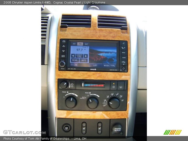 Cognac Crystal Pearl / Light Graystone 2008 Chrysler Aspen Limited 4WD