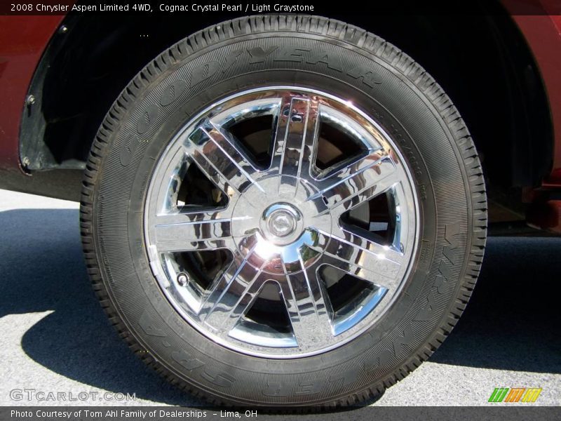 Cognac Crystal Pearl / Light Graystone 2008 Chrysler Aspen Limited 4WD