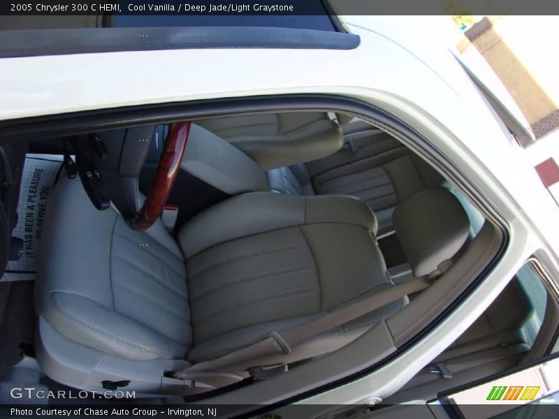 Cool Vanilla / Deep Jade/Light Graystone 2005 Chrysler 300 C HEMI