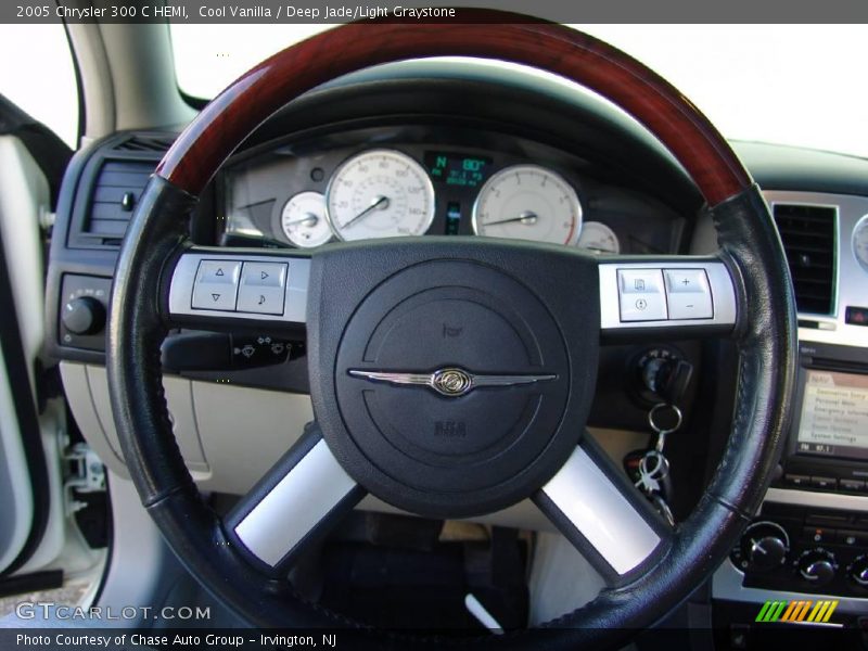 Cool Vanilla / Deep Jade/Light Graystone 2005 Chrysler 300 C HEMI