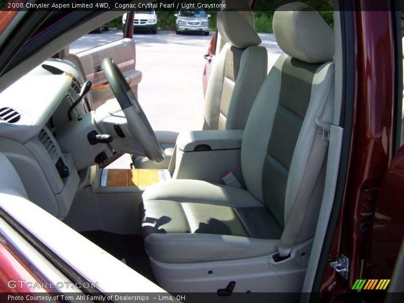 Cognac Crystal Pearl / Light Graystone 2008 Chrysler Aspen Limited 4WD