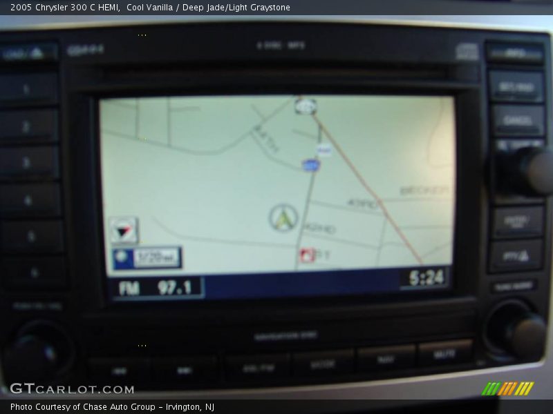 Cool Vanilla / Deep Jade/Light Graystone 2005 Chrysler 300 C HEMI