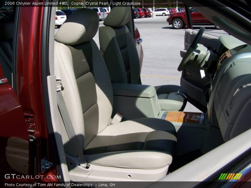 Cognac Crystal Pearl / Light Graystone 2008 Chrysler Aspen Limited 4WD