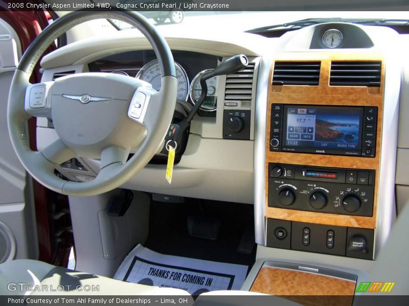 Cognac Crystal Pearl / Light Graystone 2008 Chrysler Aspen Limited 4WD