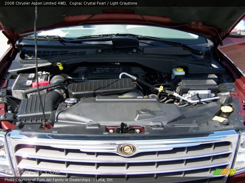 Cognac Crystal Pearl / Light Graystone 2008 Chrysler Aspen Limited 4WD