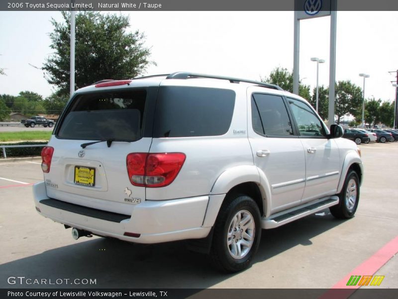 Natural White / Taupe 2006 Toyota Sequoia Limited