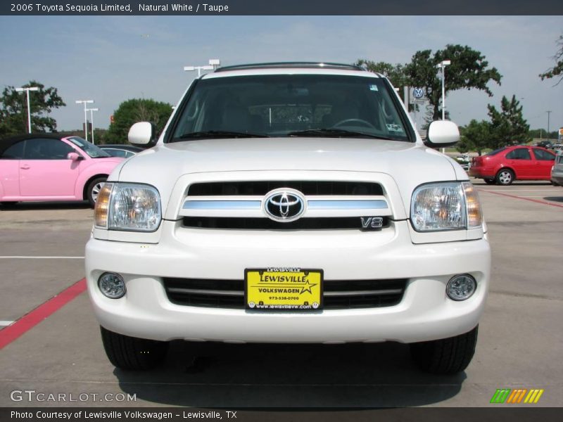 Natural White / Taupe 2006 Toyota Sequoia Limited