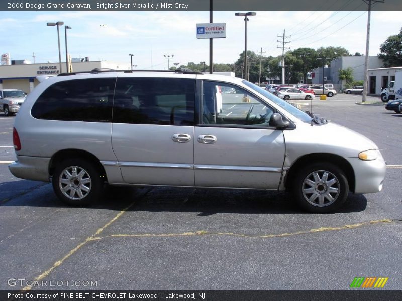 Bright Silver Metallic / Mist Gray 2000 Dodge Grand Caravan