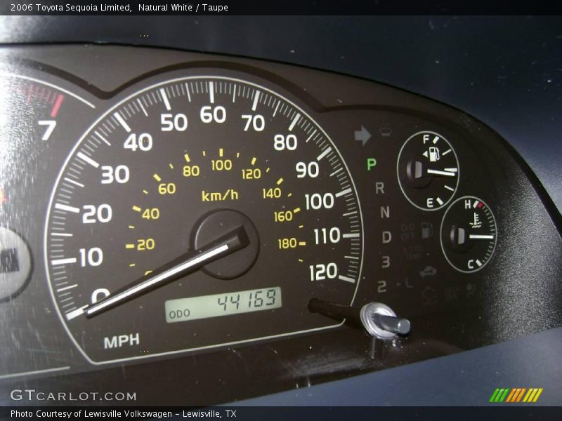 Natural White / Taupe 2006 Toyota Sequoia Limited