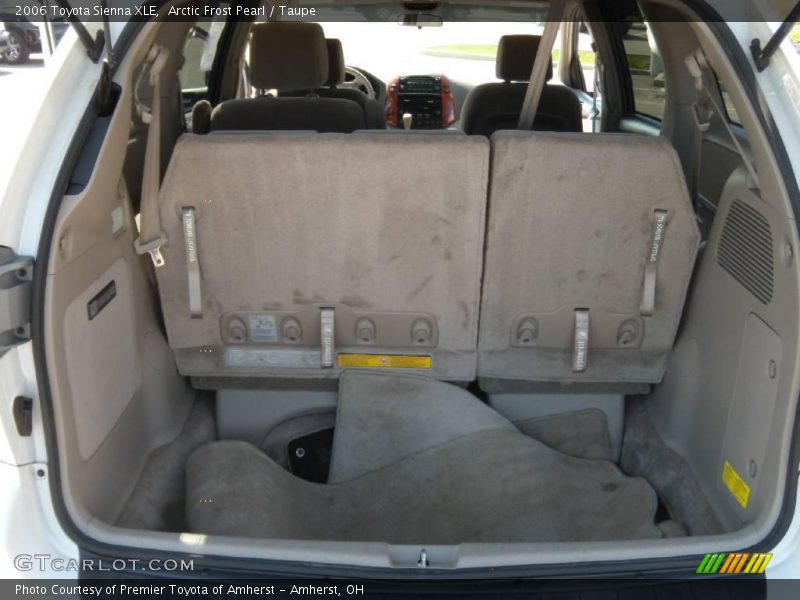 Arctic Frost Pearl / Taupe 2006 Toyota Sienna XLE