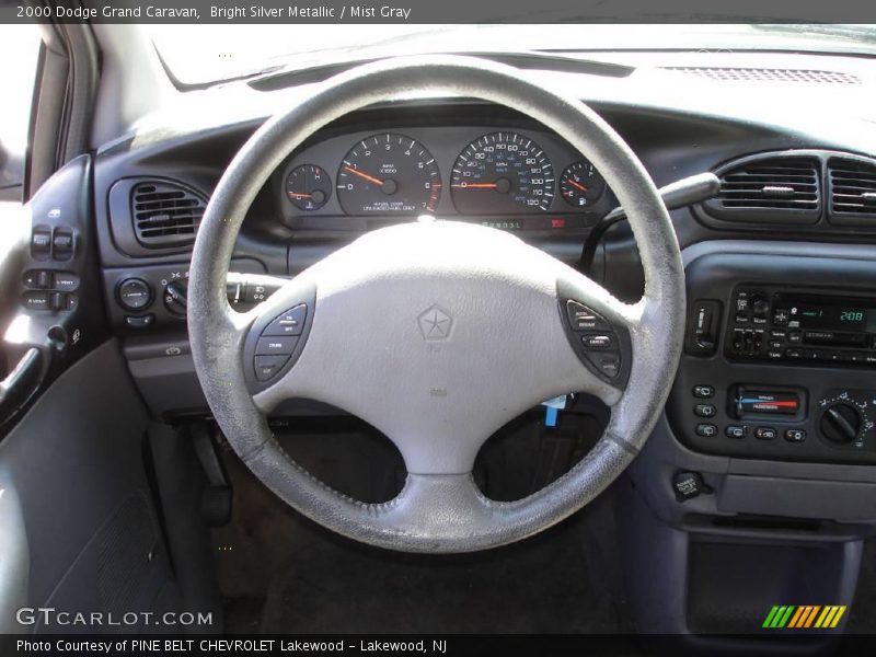 Bright Silver Metallic / Mist Gray 2000 Dodge Grand Caravan