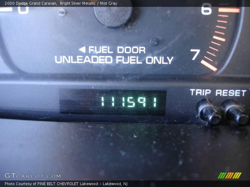 Bright Silver Metallic / Mist Gray 2000 Dodge Grand Caravan