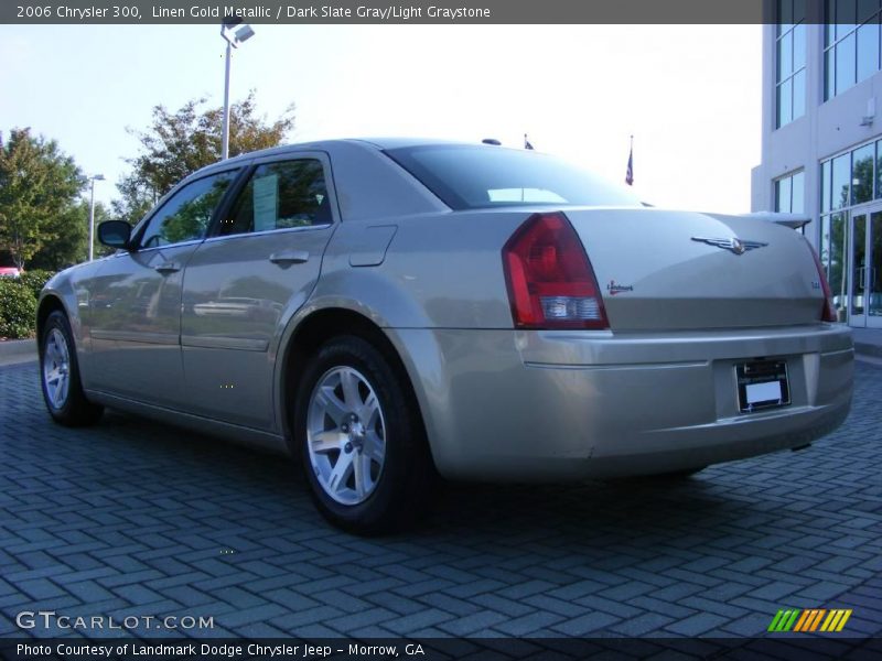 Linen Gold Metallic / Dark Slate Gray/Light Graystone 2006 Chrysler 300