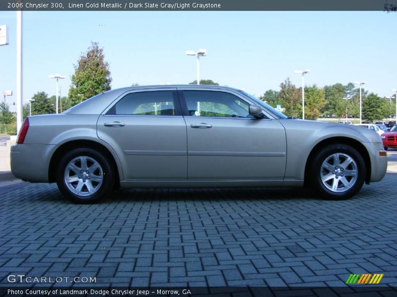 Linen Gold Metallic / Dark Slate Gray/Light Graystone 2006 Chrysler 300