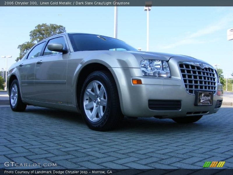 Linen Gold Metallic / Dark Slate Gray/Light Graystone 2006 Chrysler 300