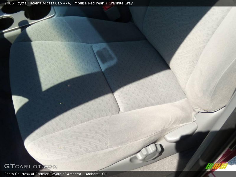 Impulse Red Pearl / Graphite Gray 2006 Toyota Tacoma Access Cab 4x4