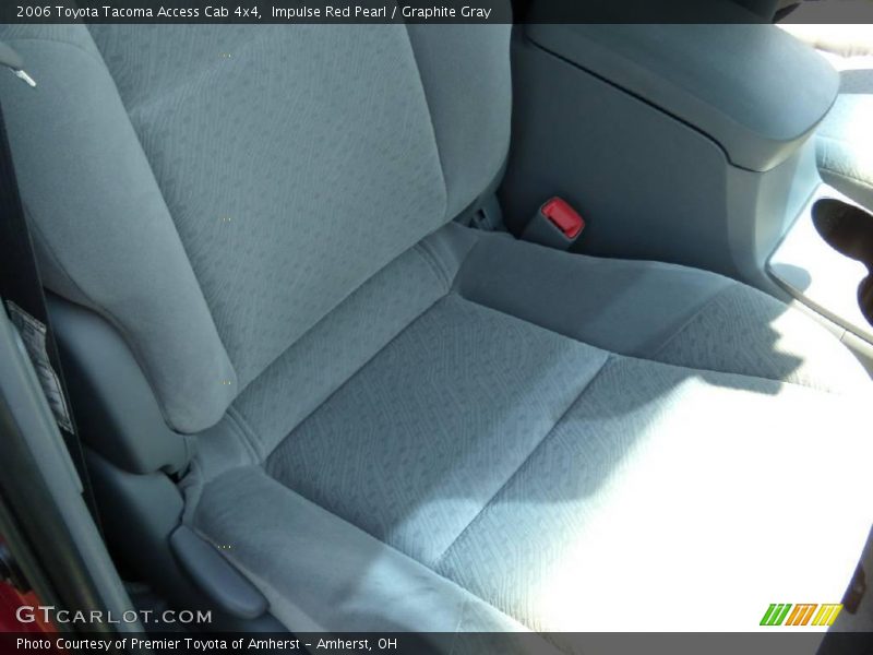 Impulse Red Pearl / Graphite Gray 2006 Toyota Tacoma Access Cab 4x4