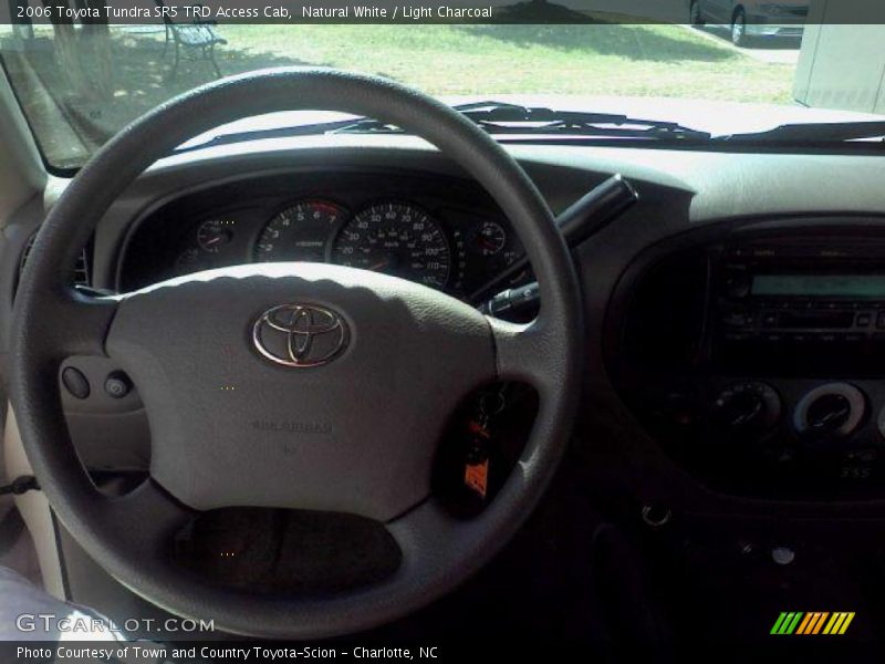 Natural White / Light Charcoal 2006 Toyota Tundra SR5 TRD Access Cab