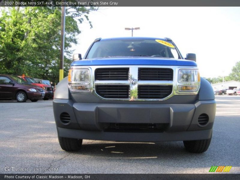 Electric Blue Pearl / Dark Slate Gray 2007 Dodge Nitro SXT 4x4