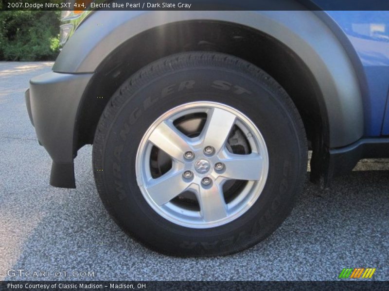 Electric Blue Pearl / Dark Slate Gray 2007 Dodge Nitro SXT 4x4