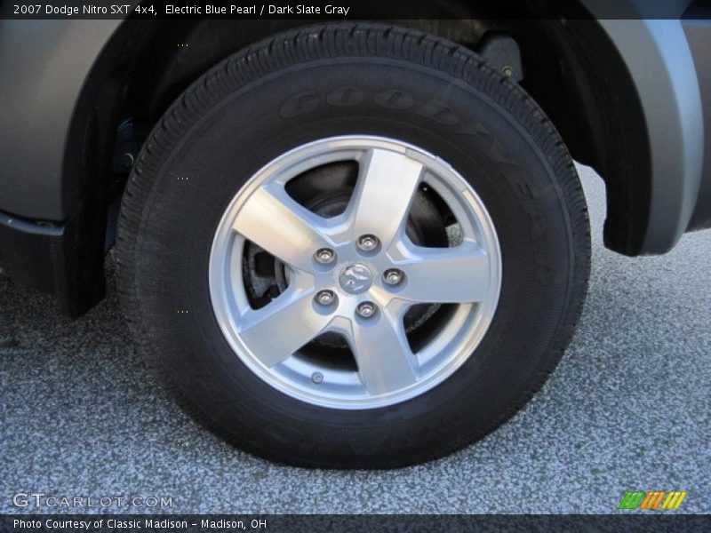 Electric Blue Pearl / Dark Slate Gray 2007 Dodge Nitro SXT 4x4