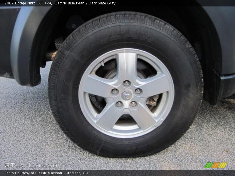 Electric Blue Pearl / Dark Slate Gray 2007 Dodge Nitro SXT 4x4