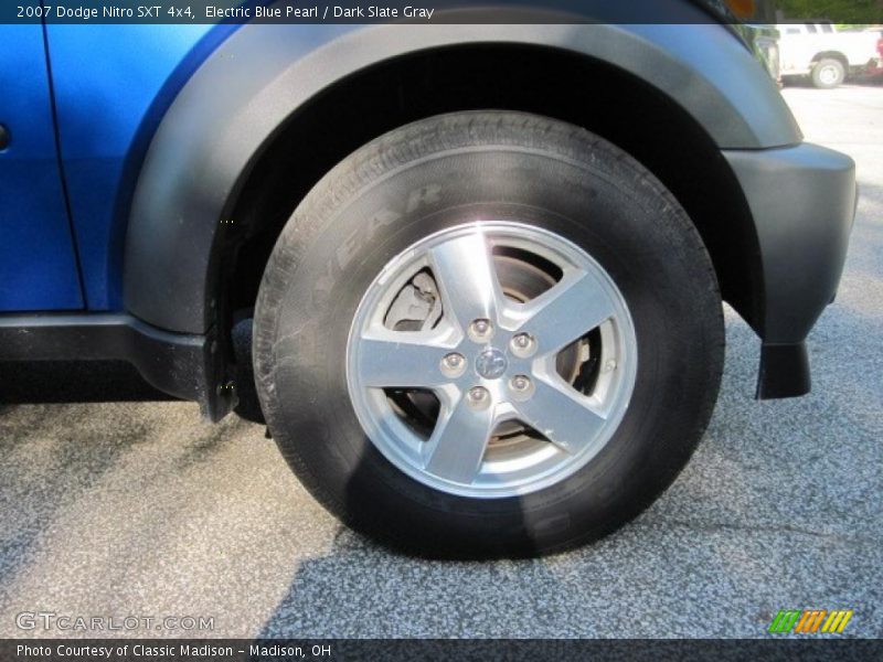 Electric Blue Pearl / Dark Slate Gray 2007 Dodge Nitro SXT 4x4