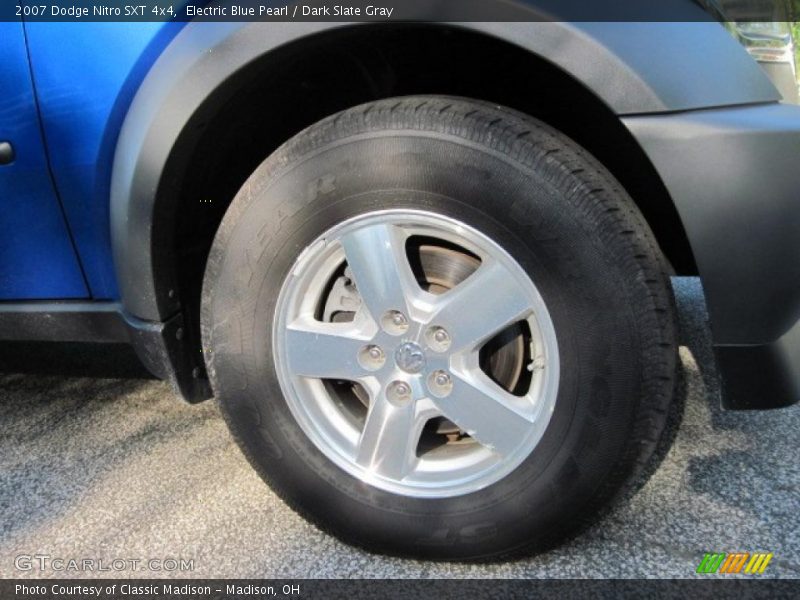 Electric Blue Pearl / Dark Slate Gray 2007 Dodge Nitro SXT 4x4