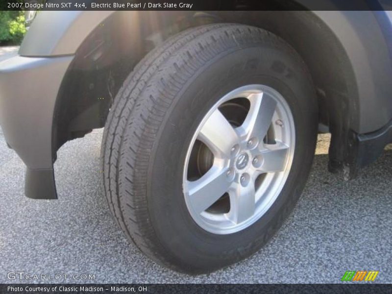 Electric Blue Pearl / Dark Slate Gray 2007 Dodge Nitro SXT 4x4