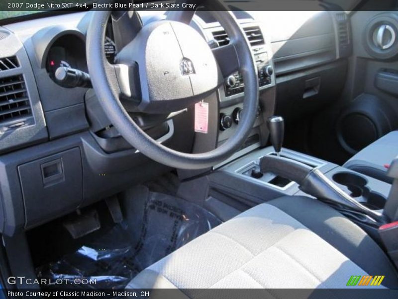 Electric Blue Pearl / Dark Slate Gray 2007 Dodge Nitro SXT 4x4