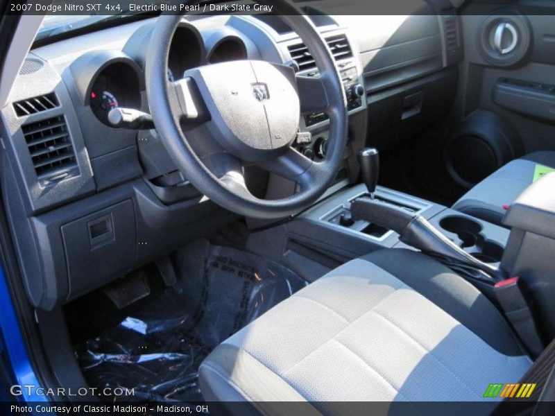 Electric Blue Pearl / Dark Slate Gray 2007 Dodge Nitro SXT 4x4