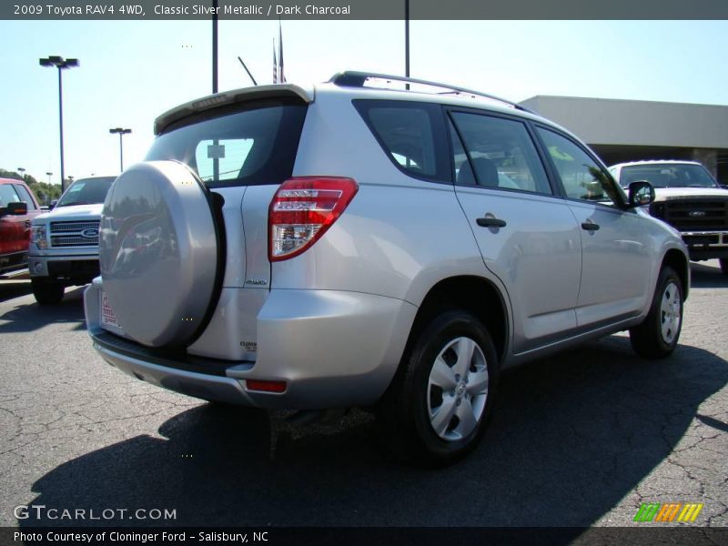 Classic Silver Metallic / Dark Charcoal 2009 Toyota RAV4 4WD