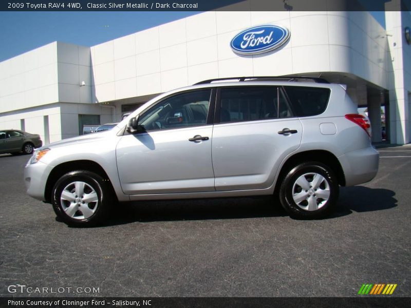 Classic Silver Metallic / Dark Charcoal 2009 Toyota RAV4 4WD