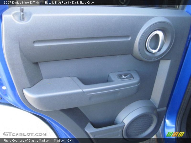 Electric Blue Pearl / Dark Slate Gray 2007 Dodge Nitro SXT 4x4
