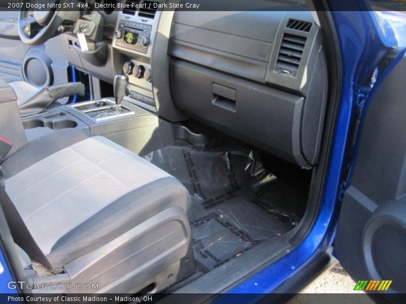 Electric Blue Pearl / Dark Slate Gray 2007 Dodge Nitro SXT 4x4