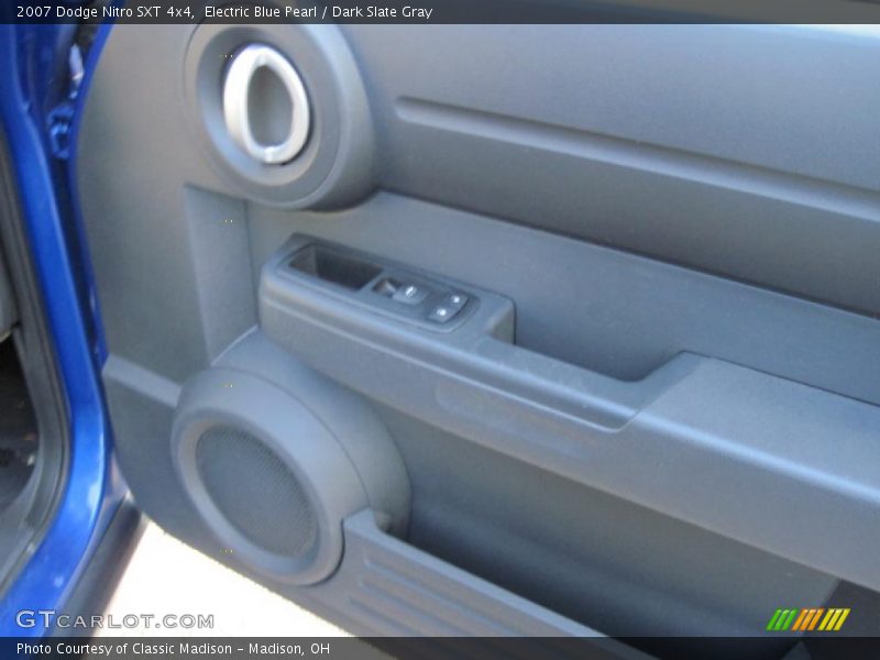 Electric Blue Pearl / Dark Slate Gray 2007 Dodge Nitro SXT 4x4