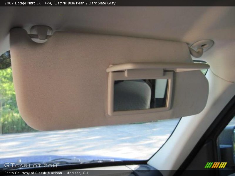 Electric Blue Pearl / Dark Slate Gray 2007 Dodge Nitro SXT 4x4