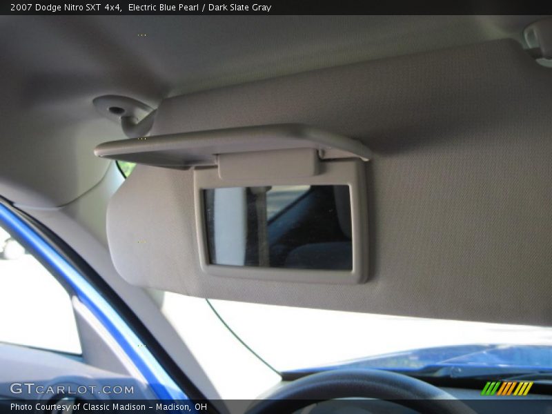 Electric Blue Pearl / Dark Slate Gray 2007 Dodge Nitro SXT 4x4